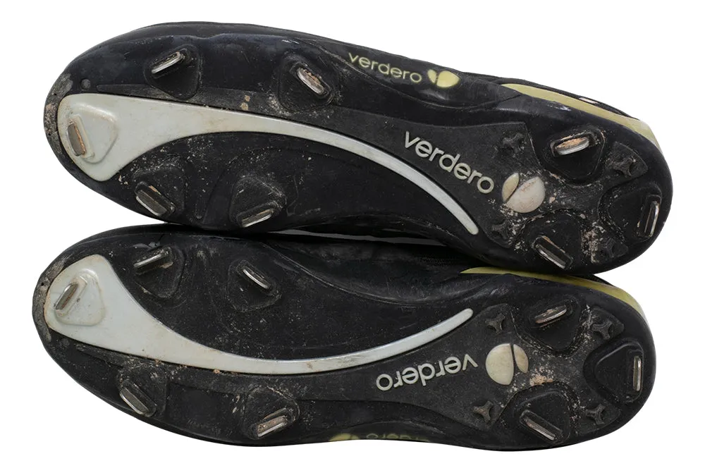 Ivan Rodriguez Texas Rangers Game Used Pair Of Verdero Baseball Cleats Hunt LOA