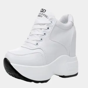 Joskaa 2024 New Popular White Platform Sneakers