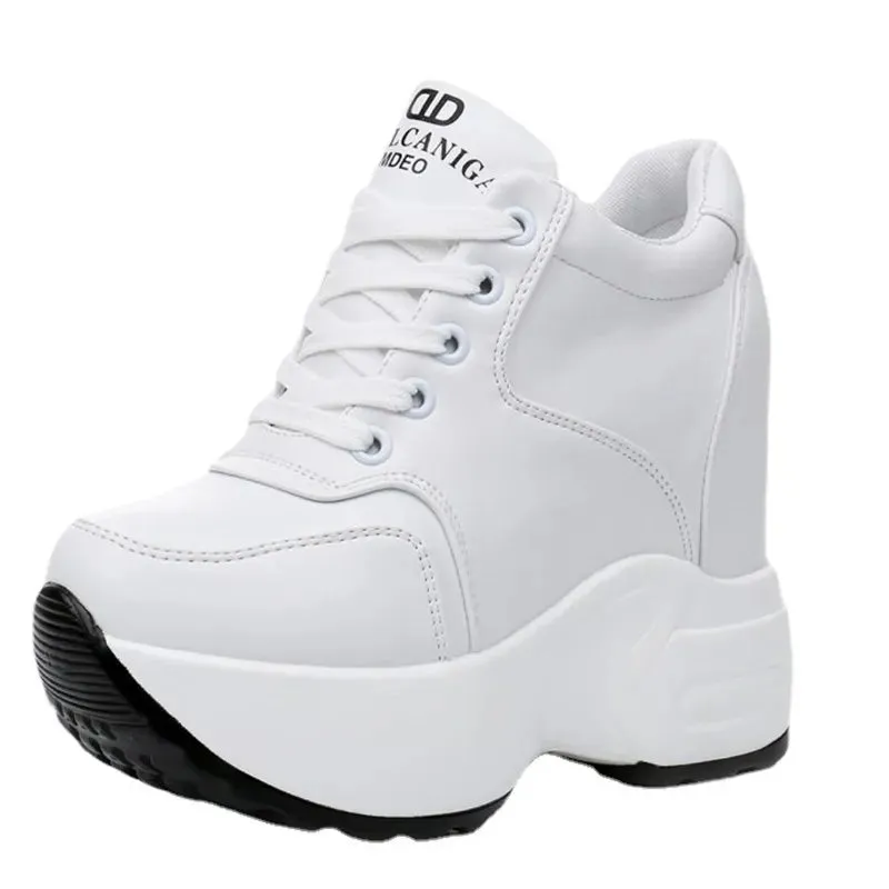 Joskaa 2024 New Popular White Platform Sneakers