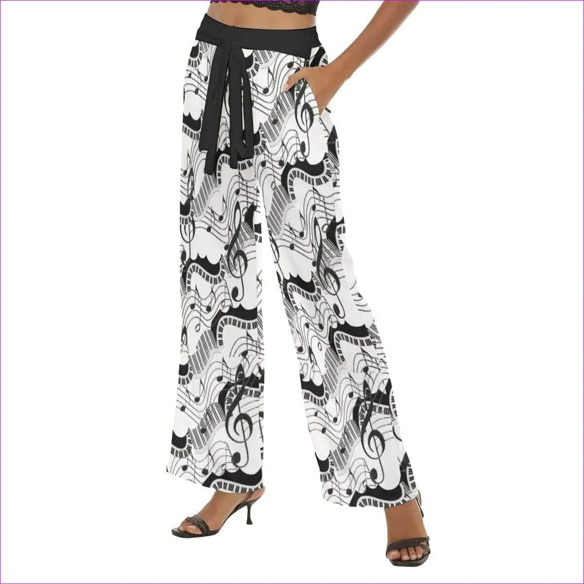 Keys Womens Casual Straight-leg Pants