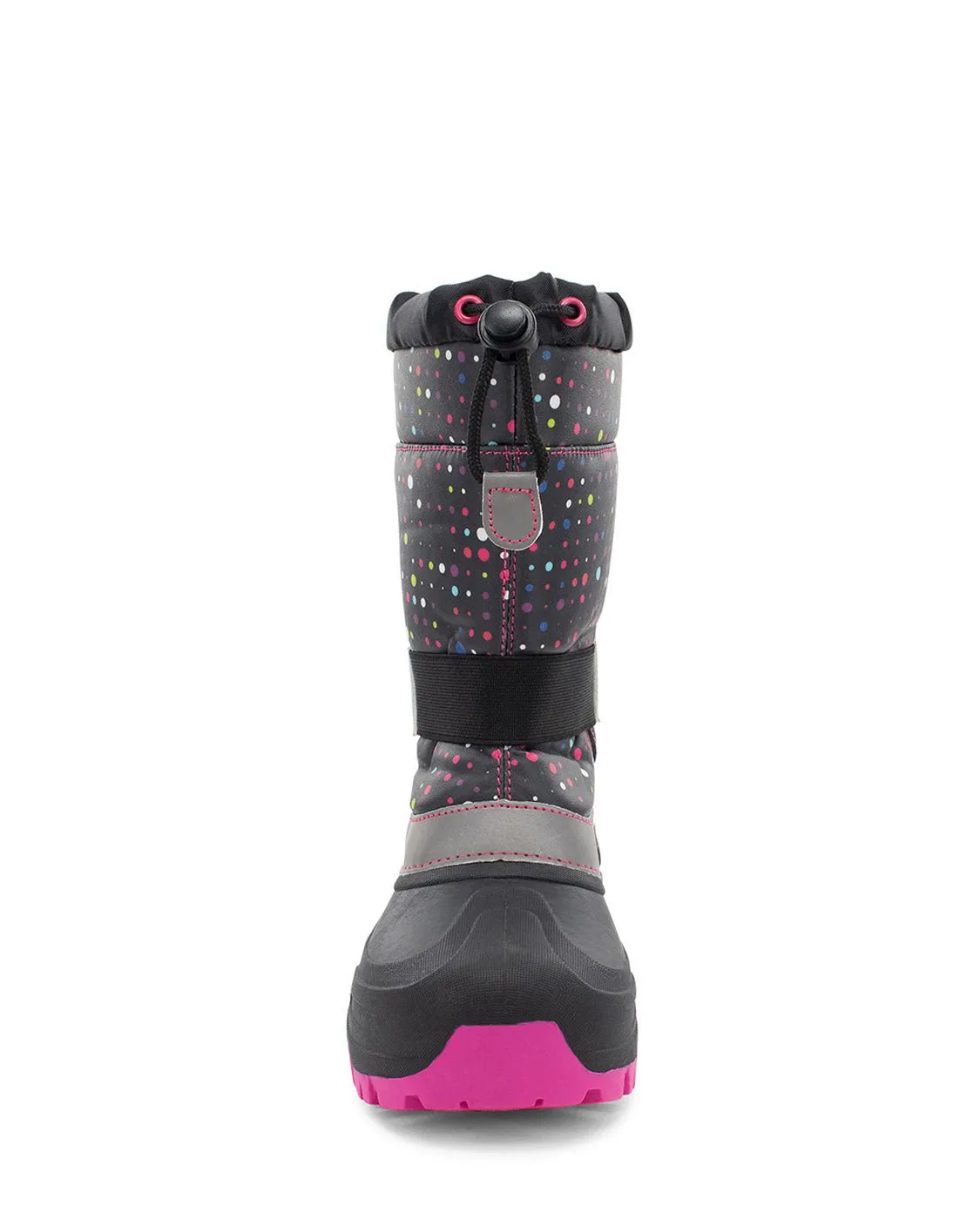 Kids Blizzard Youth Cold Weather Boot - Black/Pink