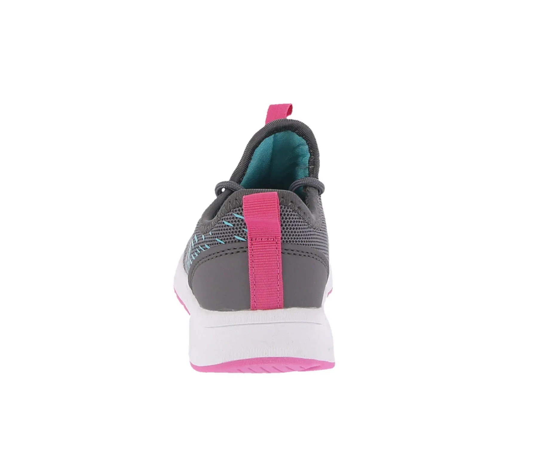 KID'S SHOES DARK GREY/FUCHSIA/TU MESH TENNIS SNEAKERS 4133K