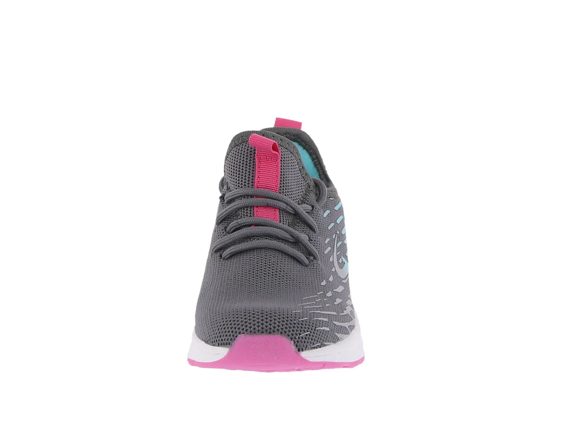 KID'S SHOES DARK GREY/FUCHSIA/TU MESH TENNIS SNEAKERS 4133K