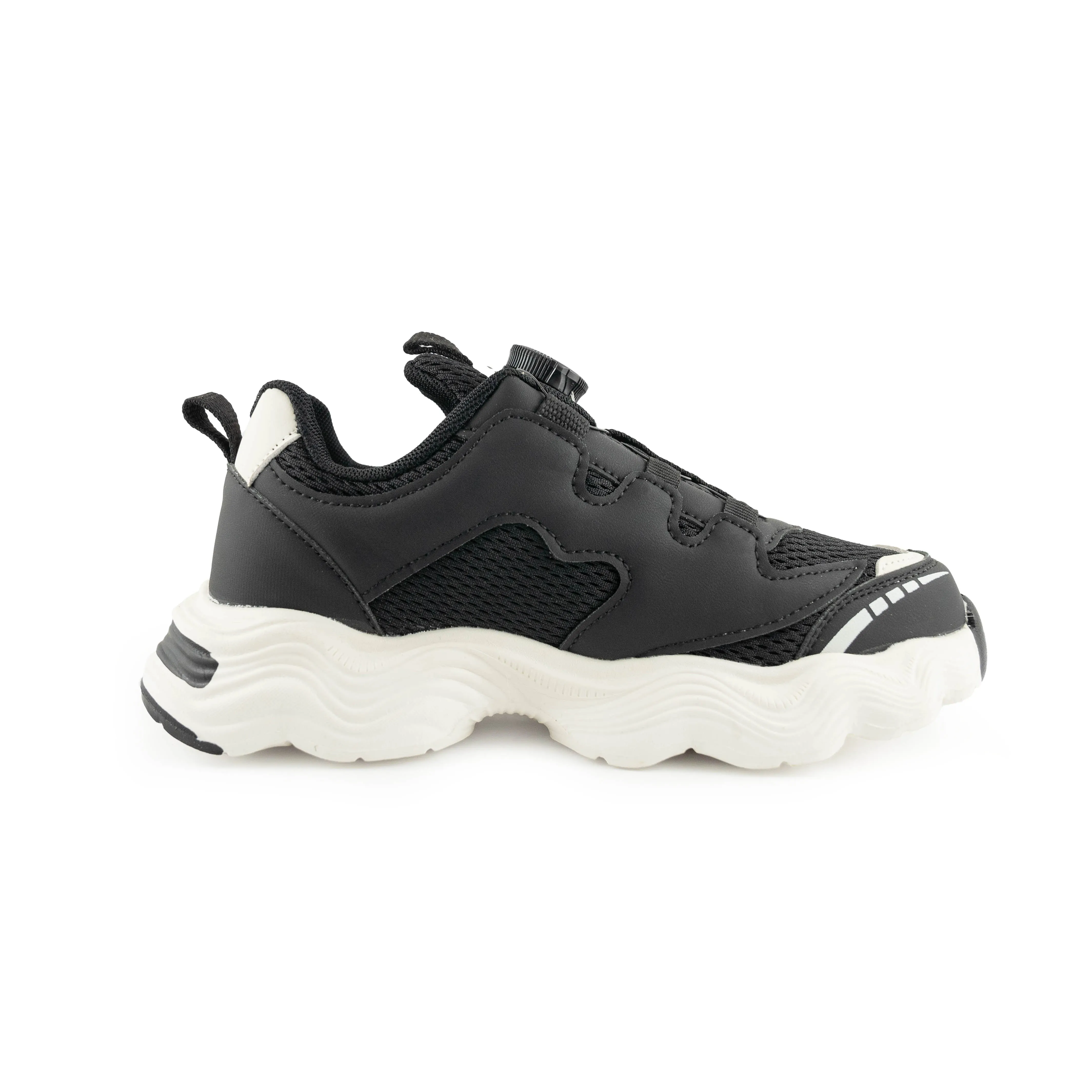 Kids'/Young Chunky Rotary buckle Sneakers - 8903 Black