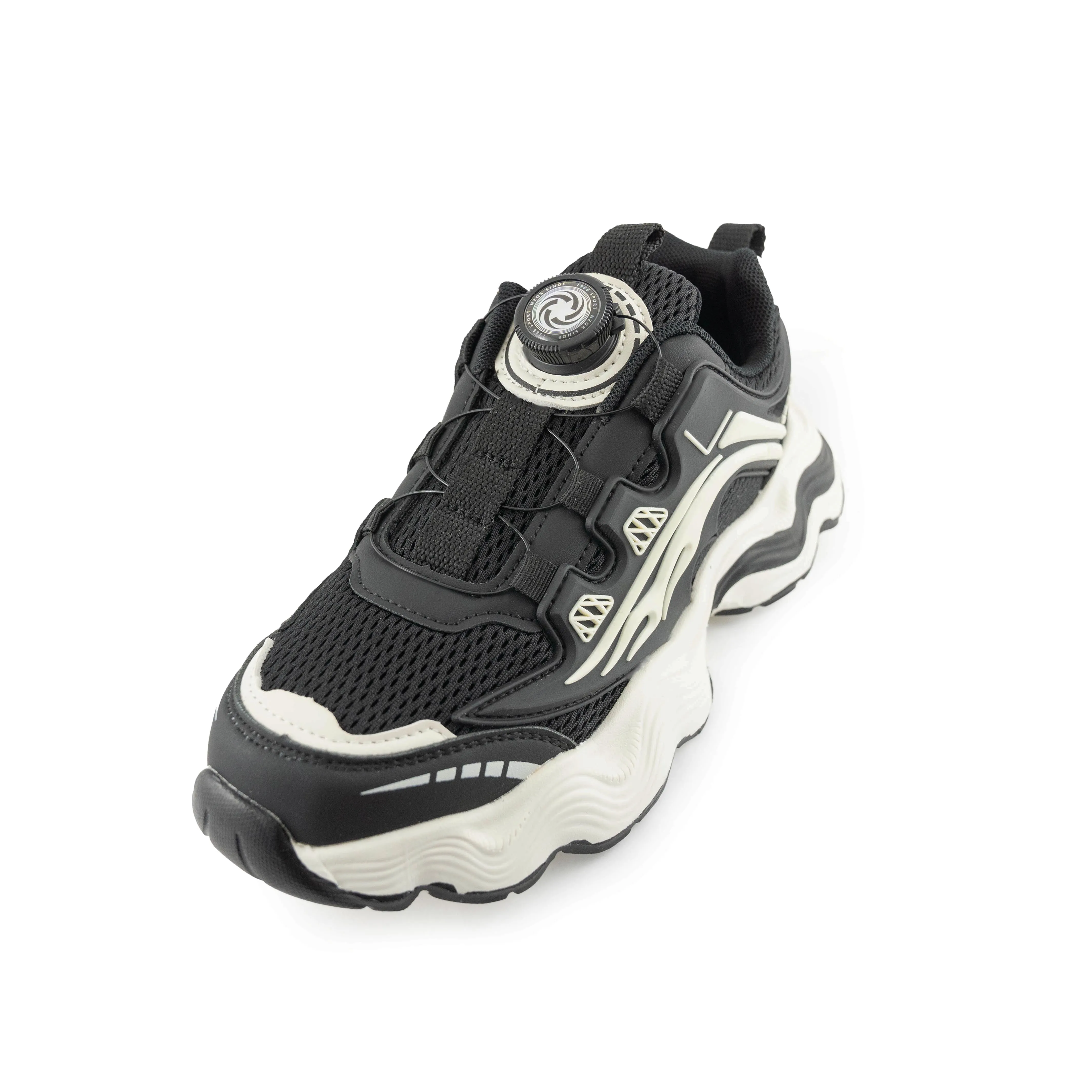 Kids'/Young Chunky Rotary buckle Sneakers - 8903 Black