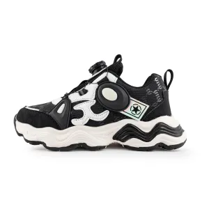 Kids'/Young Chunky Rotary buckle Sneakers - B28137 Black