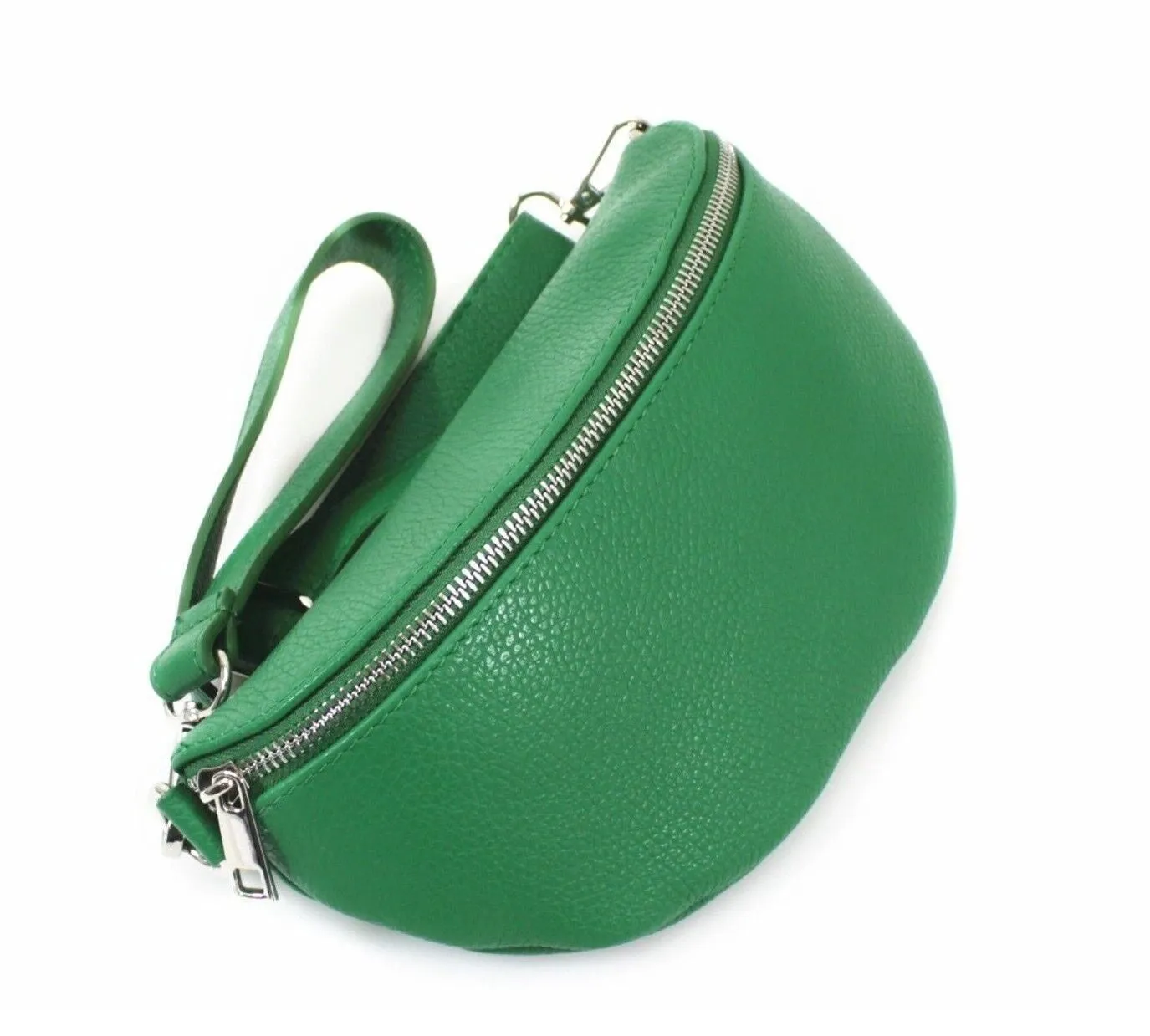 Leather Sling Bag With Strap