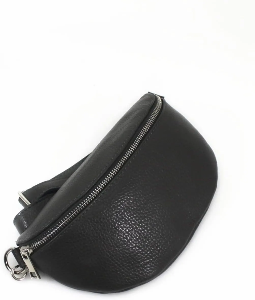 Leather Sling Bag With Strap