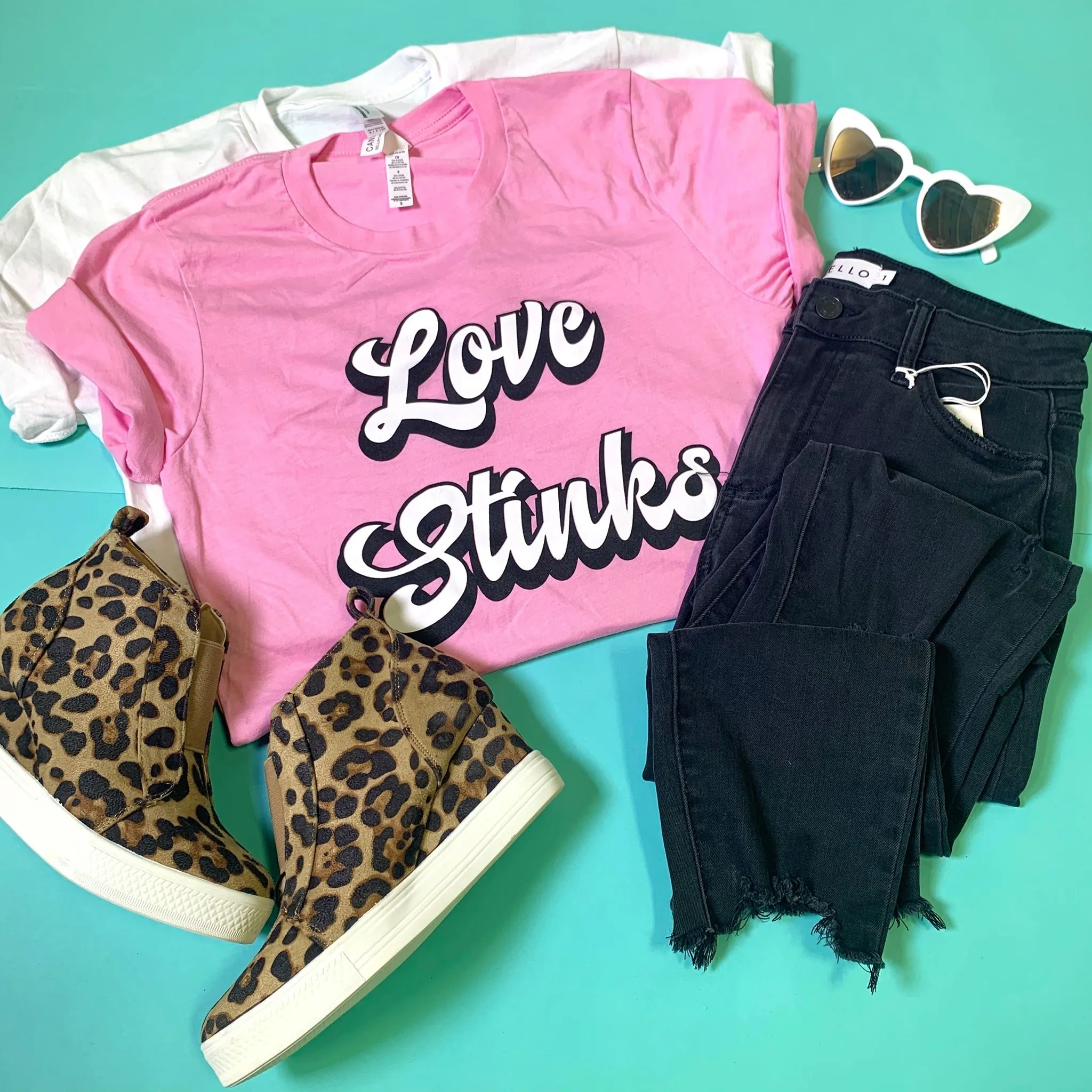 Love Stinks Vintage T-Shirt** - Final Sale