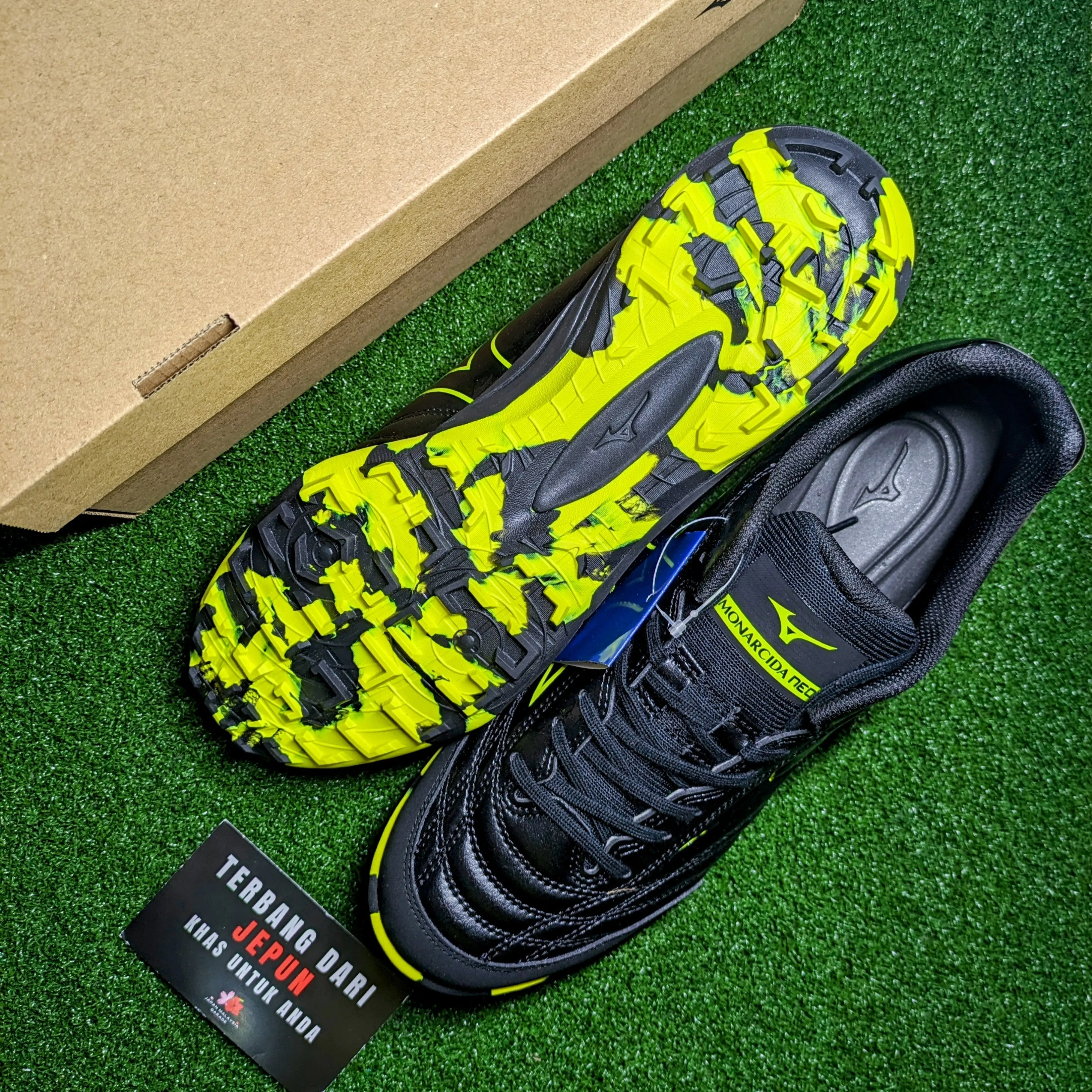 Mizuno Monarcida Neo Sala Pro TF(Black/Yellow)