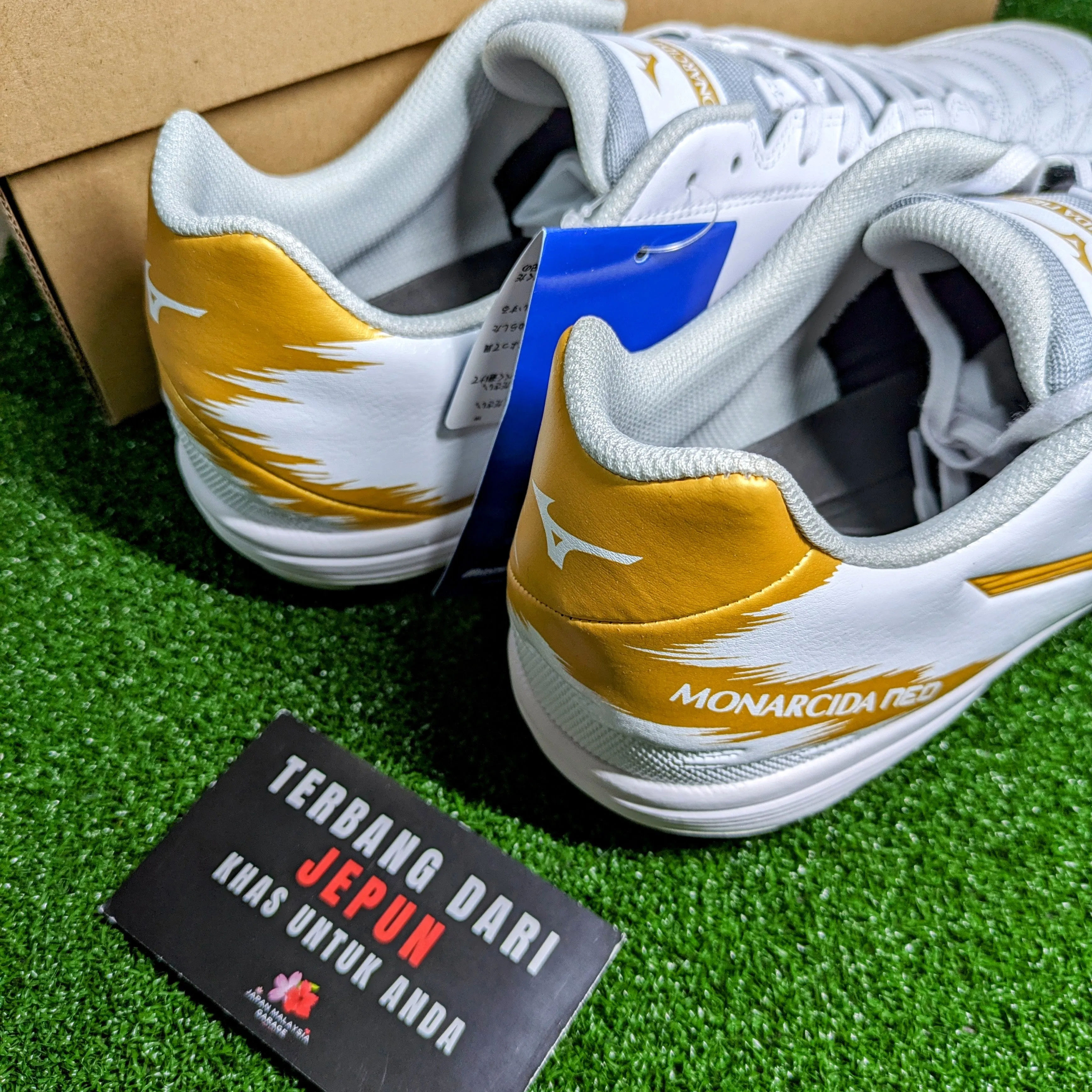 Mizuno Monarcida Neo Sala Pro TF(White/Gold)