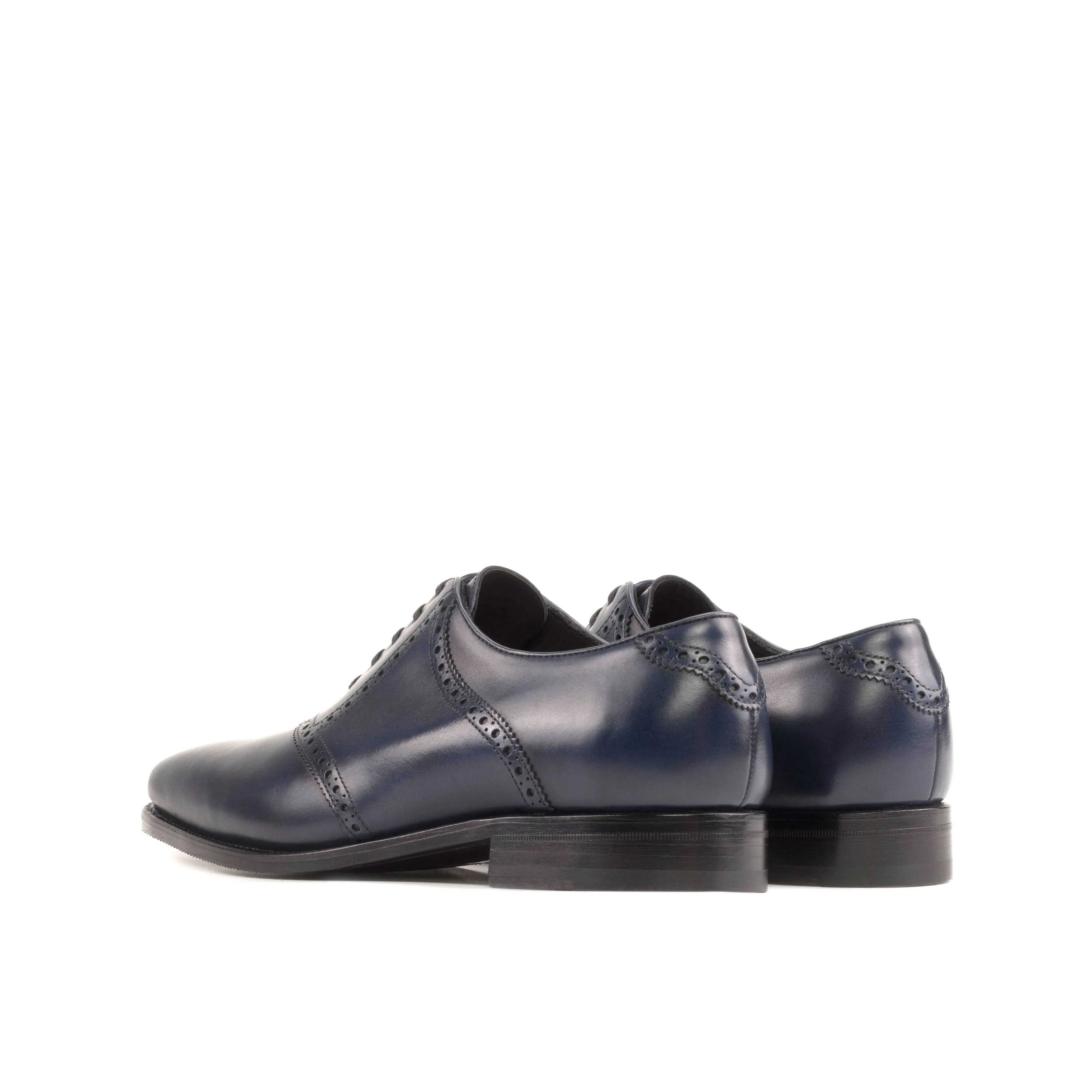 Navy Blue Saddle Shoes