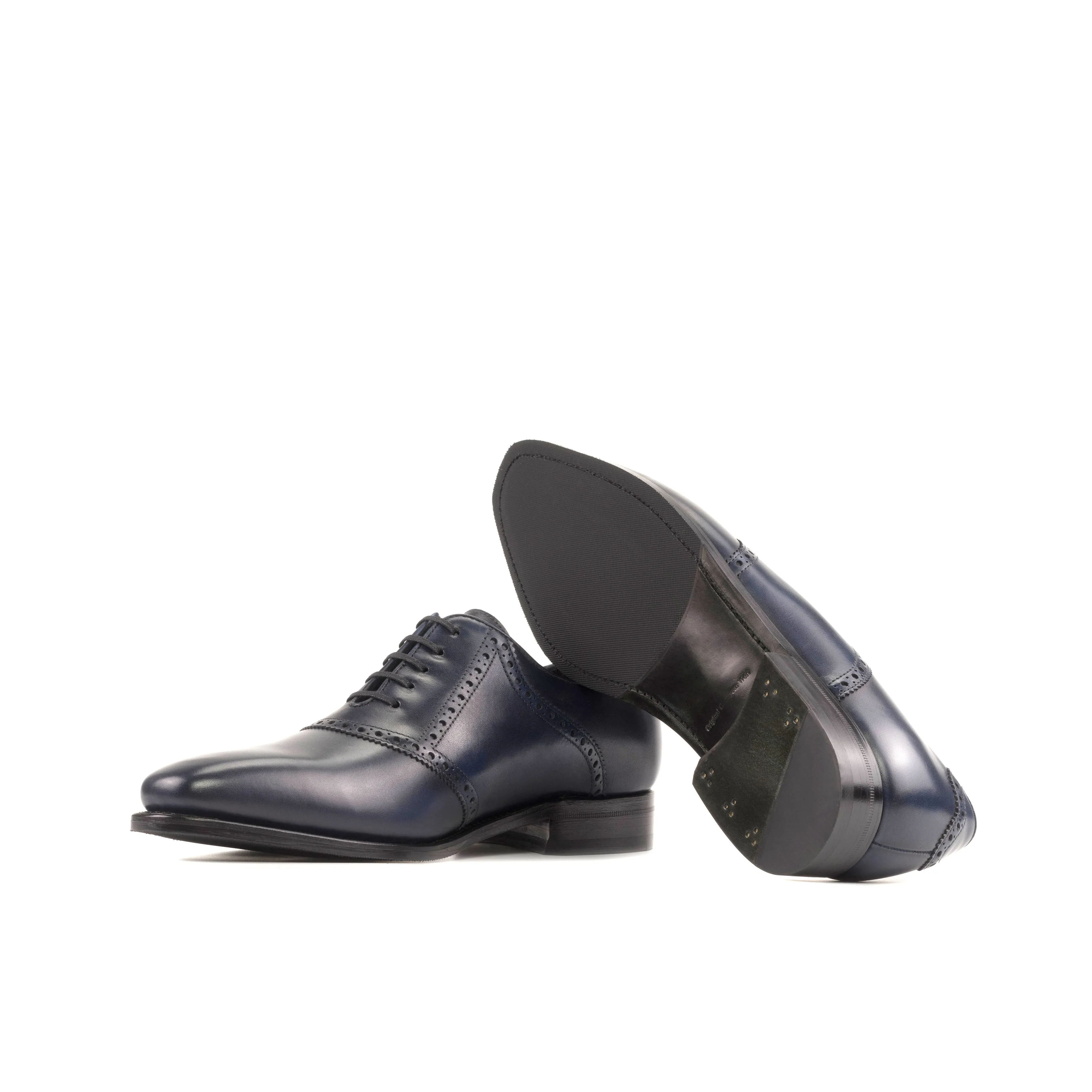 Navy Blue Saddle Shoes