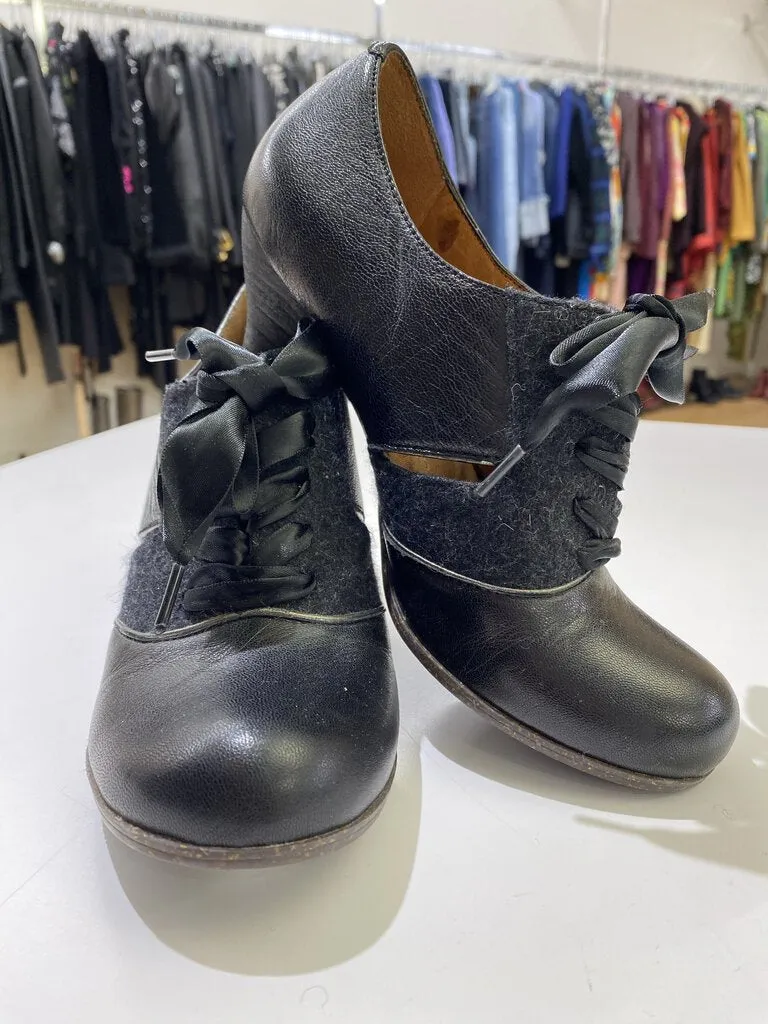 Naya leather/felt shoes 7