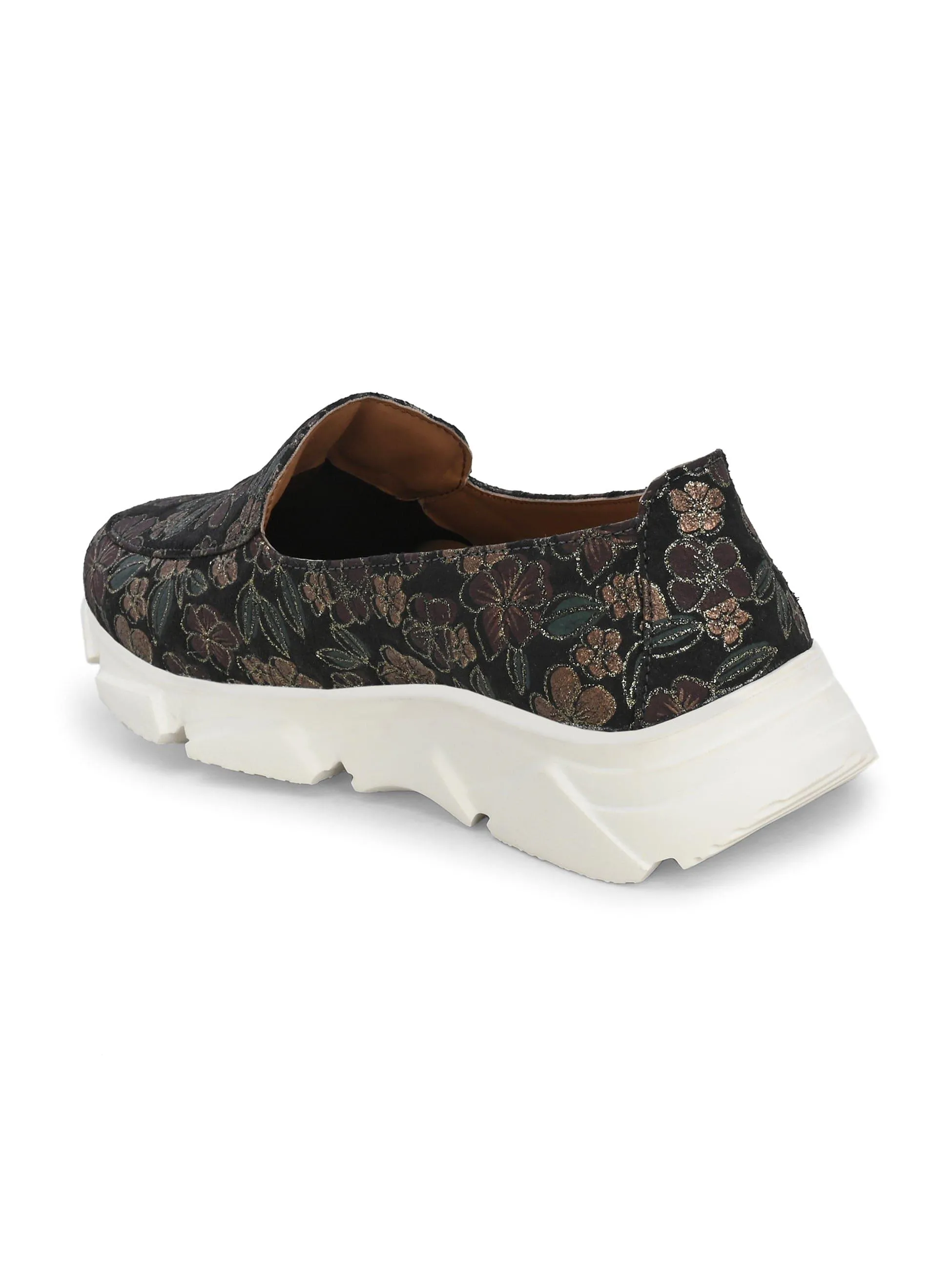 Noir Blossom Sneakers
