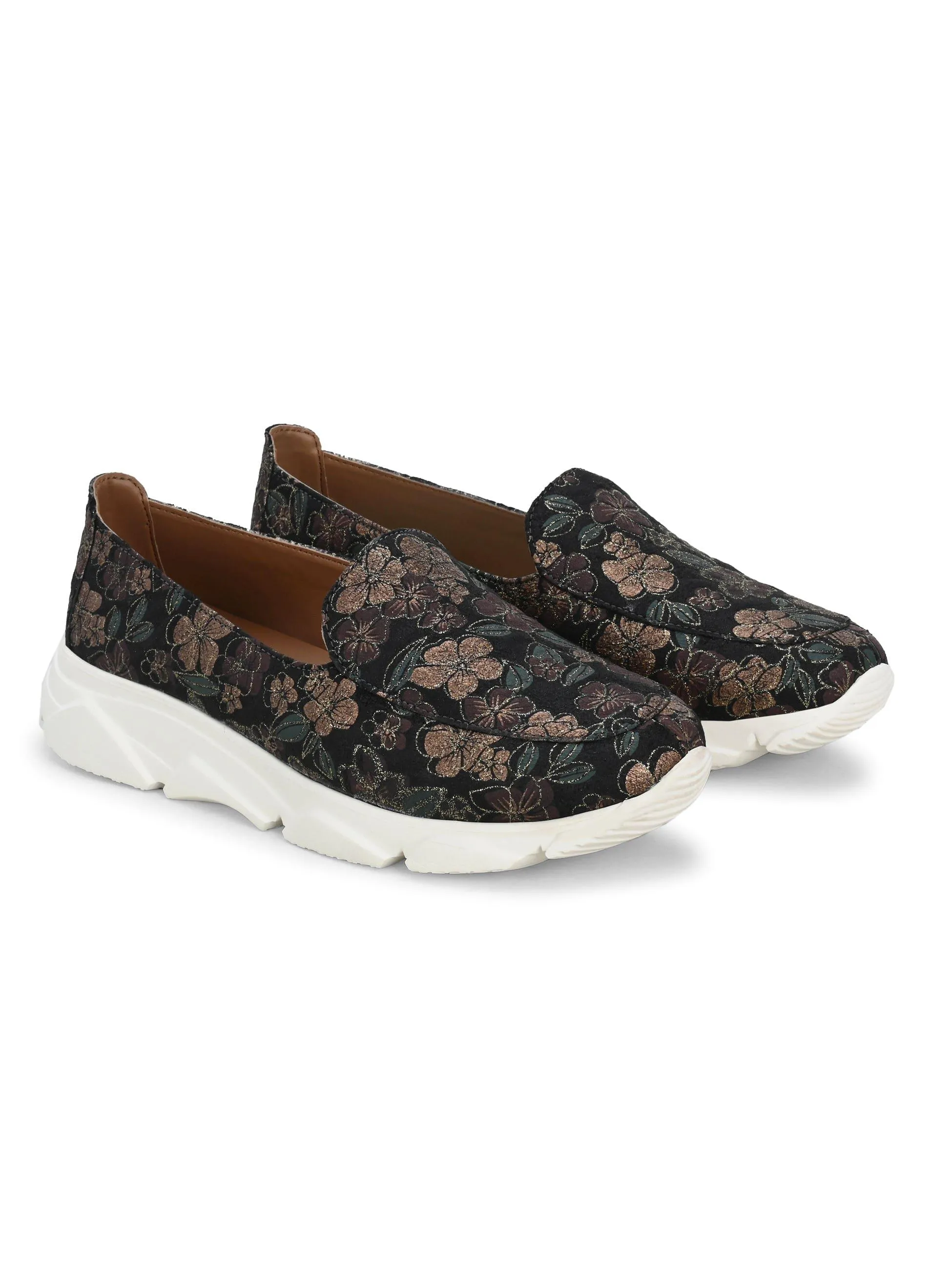 Noir Blossom Sneakers