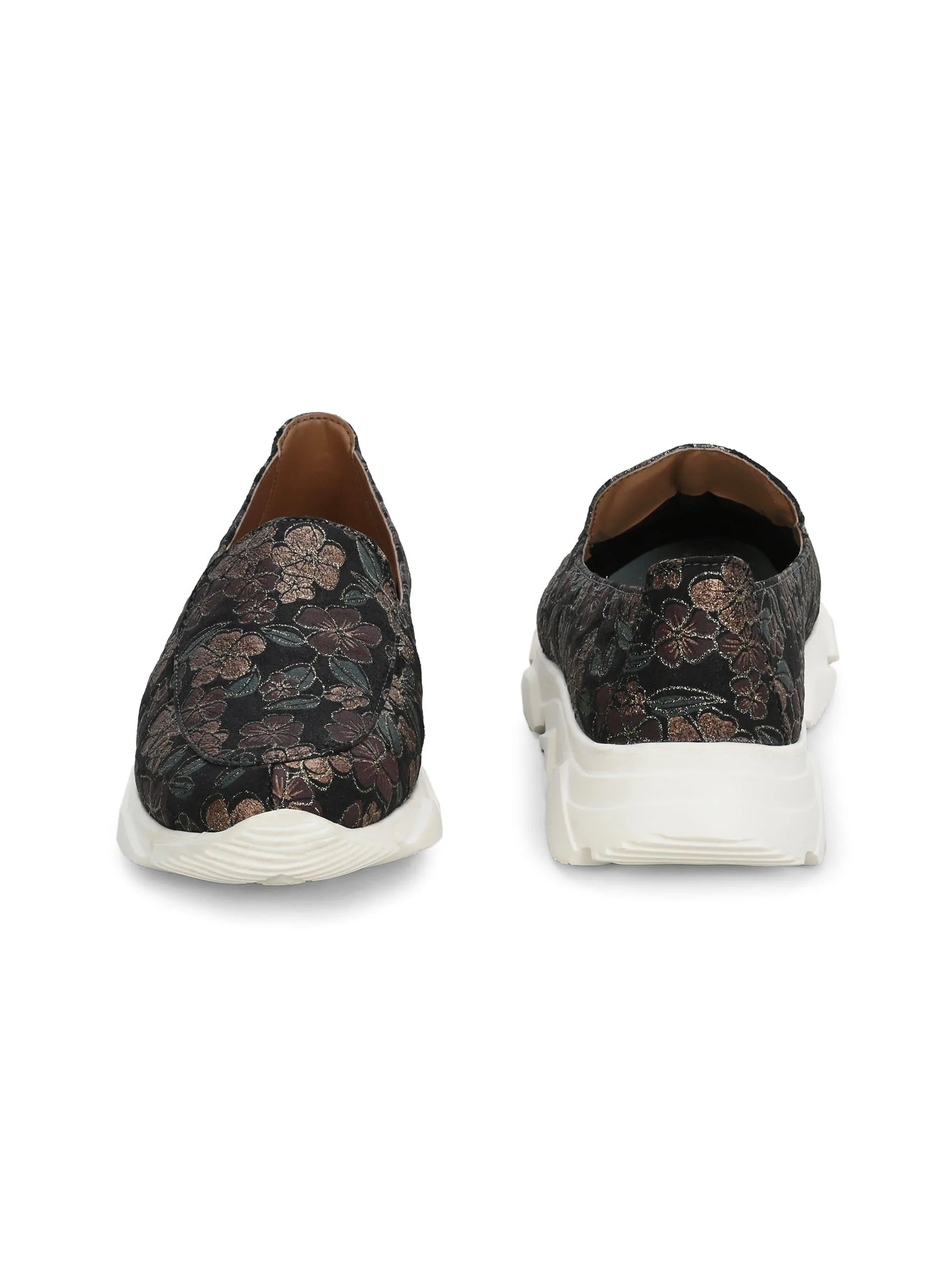 Noir Blossom Sneakers