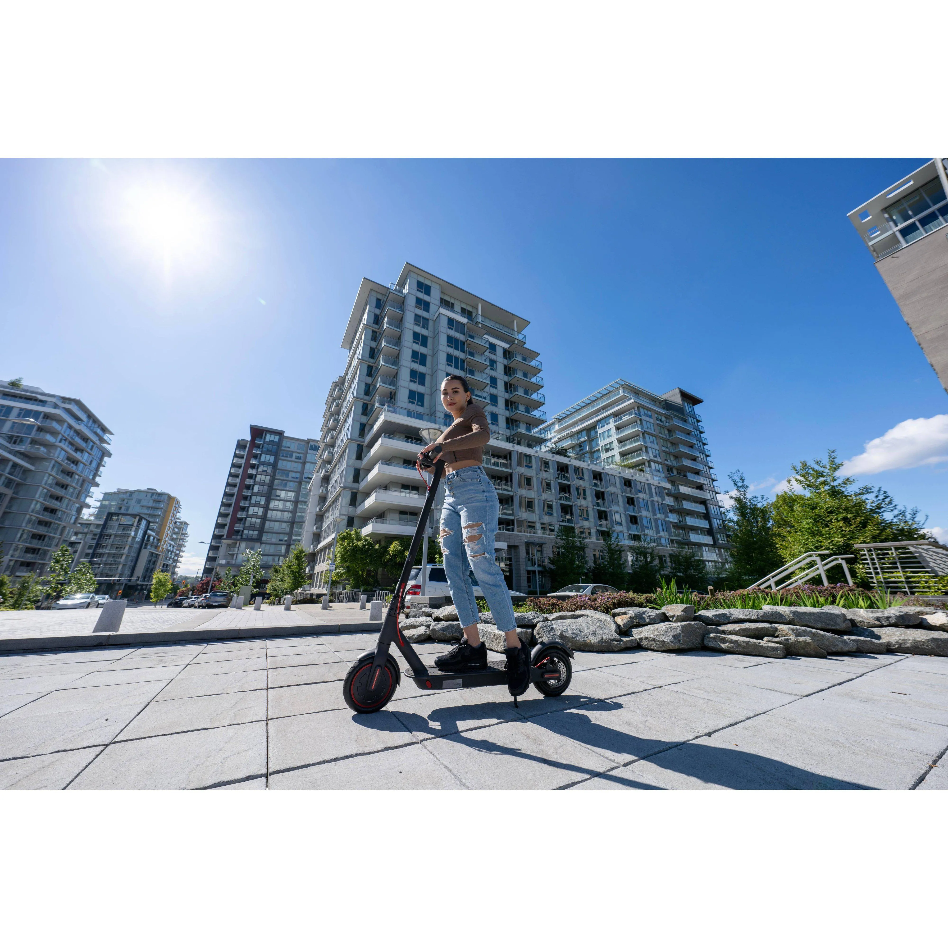 OPEN BOX - Techshark™ Folding Electric Scooter 25km/h speed 1S