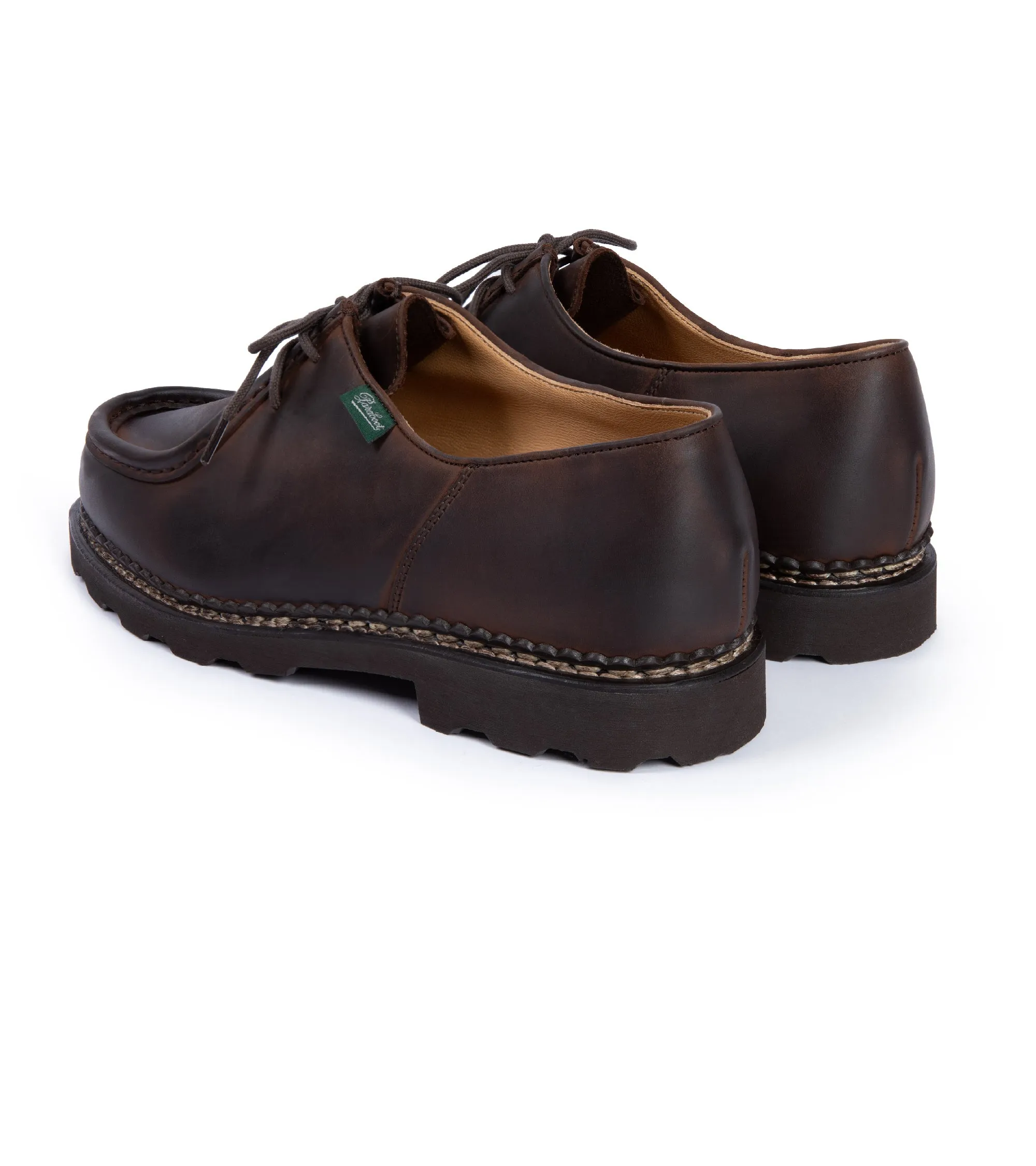 Paraboot Michael Nubuck Shoe: Dark Brown