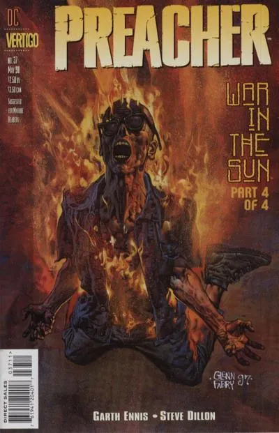 PREACHER (1995) WAR IN THE SUN - SET OF SEVEN