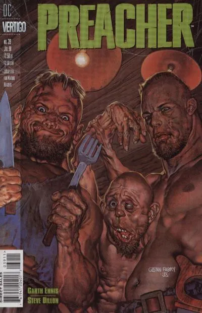 PREACHER (1995) WAR IN THE SUN - SET OF SEVEN
