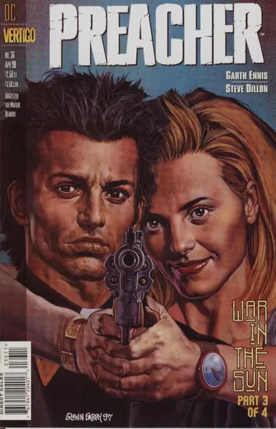 PREACHER (1995) WAR IN THE SUN - SET OF SEVEN