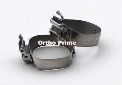 Prewelded 1st Molar Band with Double Tubes, Roth, 0.022", Convertible, With Cleats