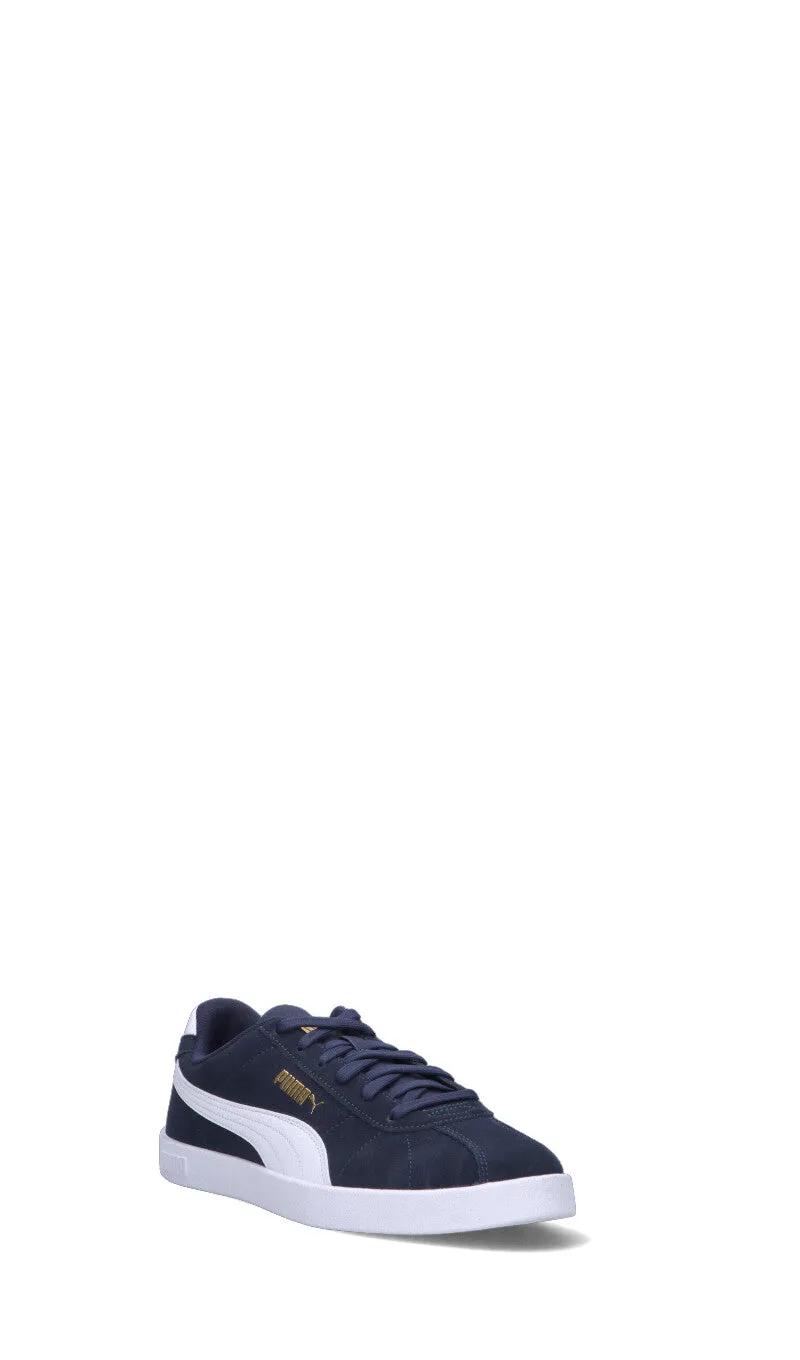 PUMA - CLUB II Sneaker uomo blu in suede
