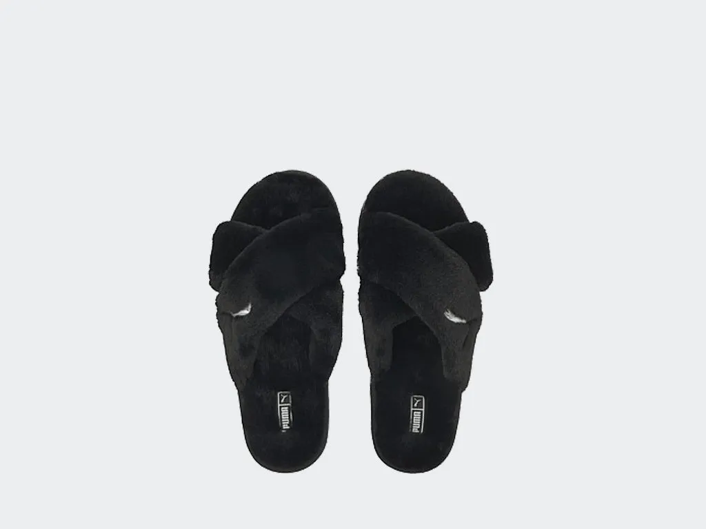 Puma Fluff X Strap Black/White 38493601