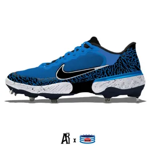 "Blue Elephant" Nike Alpha Huarache Elite 3 Low Cleats