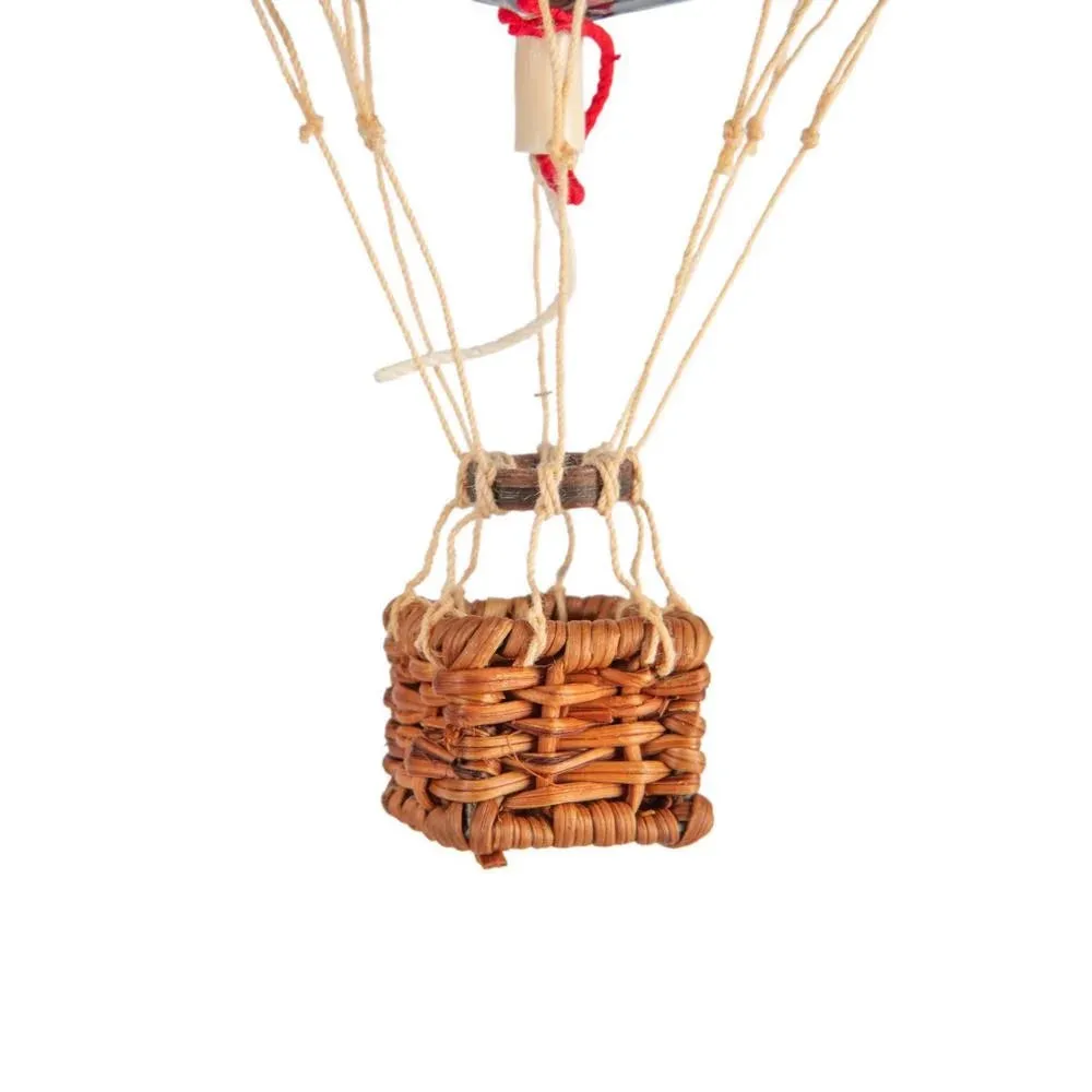 Red Hearts Mini Hot Air Balloon