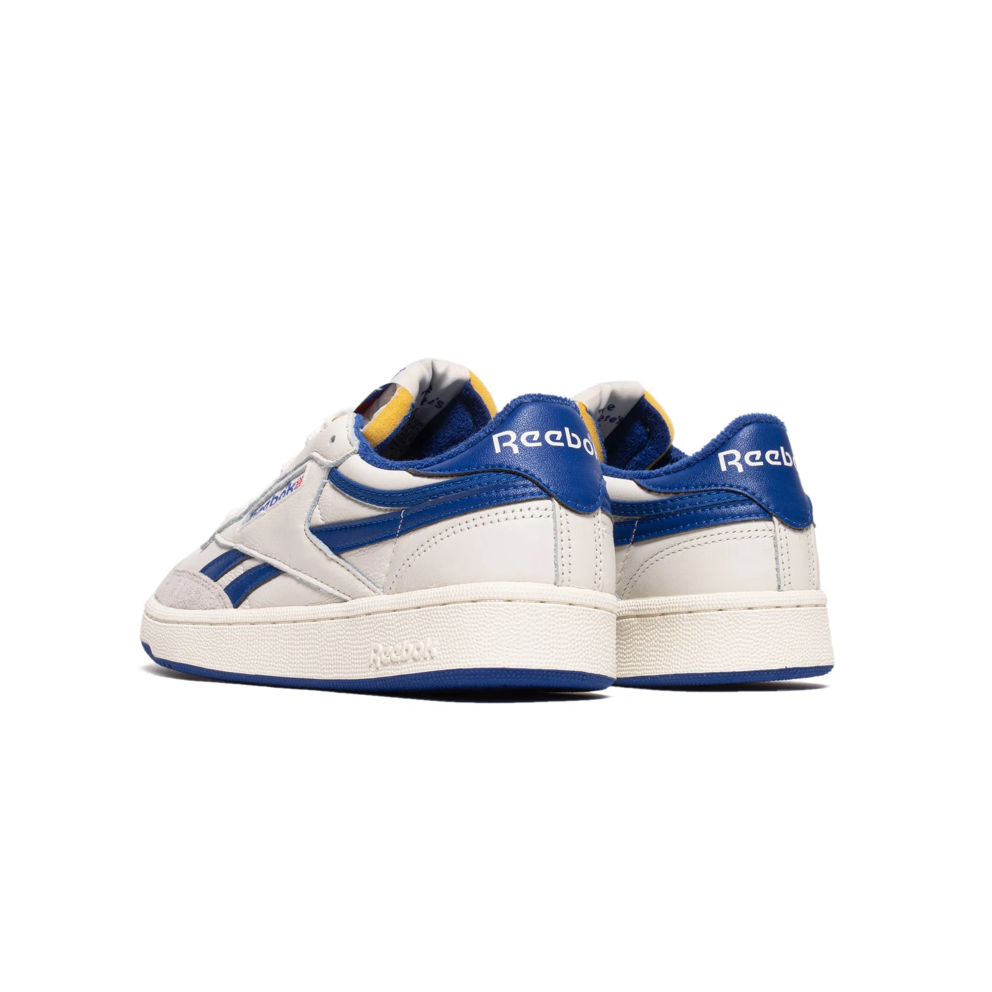 Reebok Mens Club C Revenge Vintage Shoes 'Chalk/Collegiate Royal/ Excellent Red'