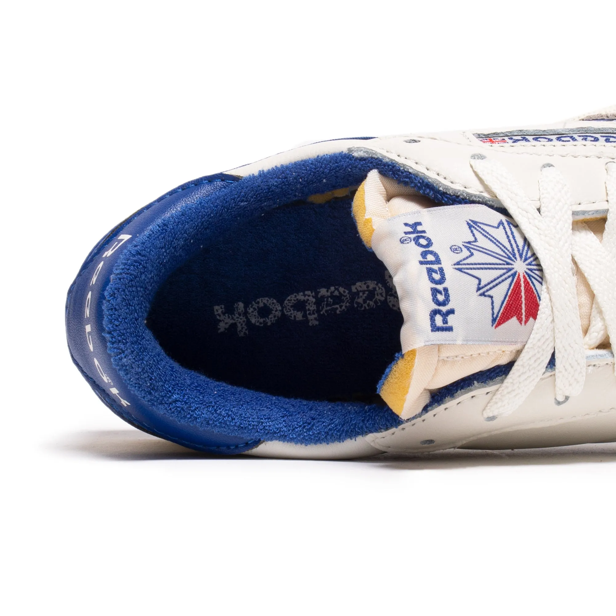 Reebok Mens Club C Revenge Vintage Shoes 'Chalk/Collegiate Royal/ Excellent Red'