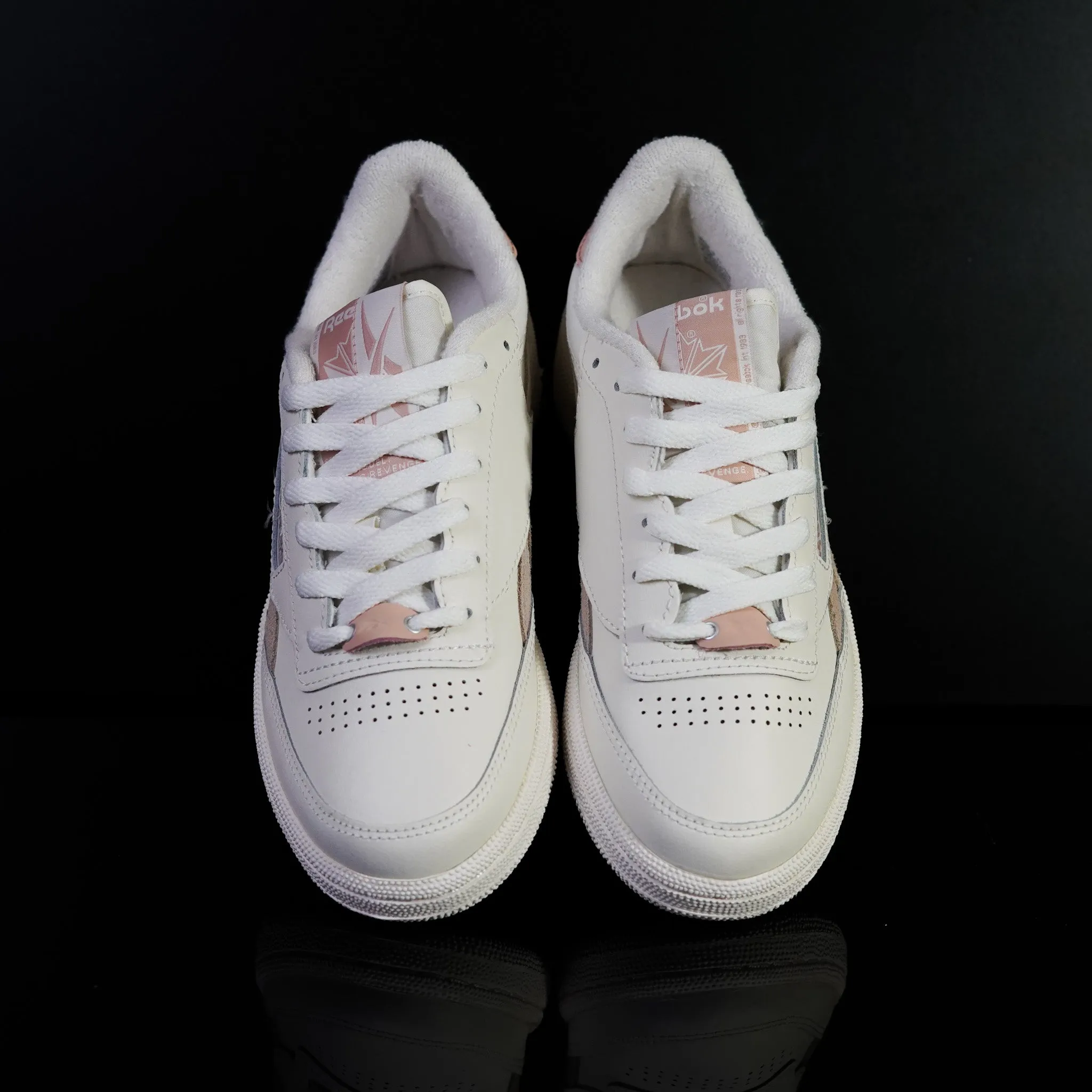 REEBOK : Reebok Femme Club C Revenge, Blanc/ Rose