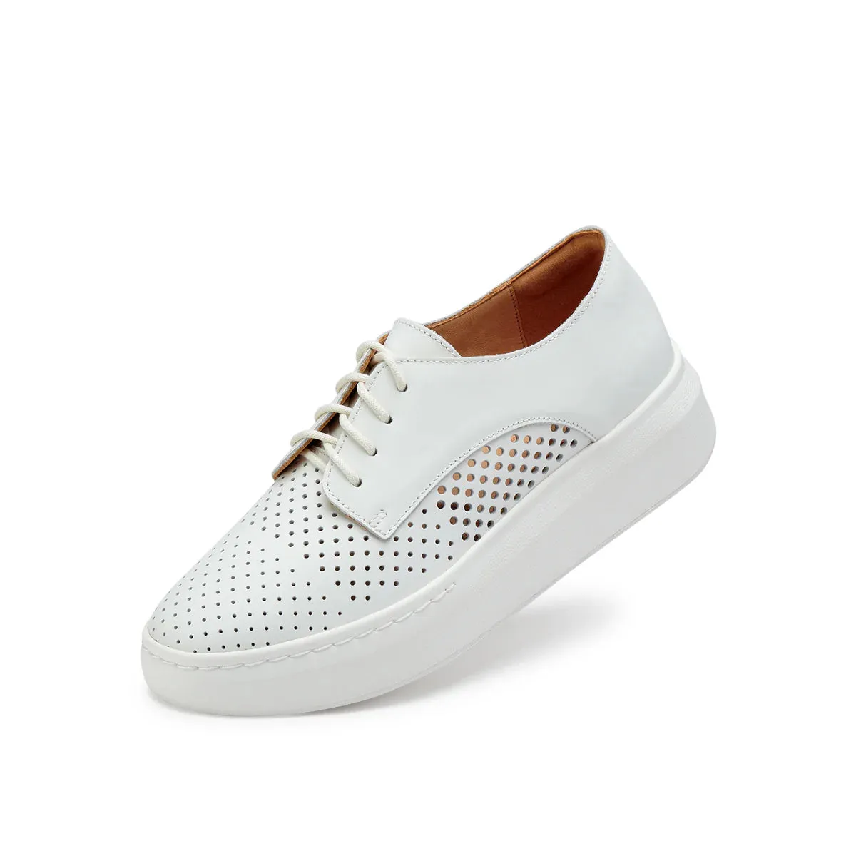 ROLLIE DERBY CITY PUNCH WHITE