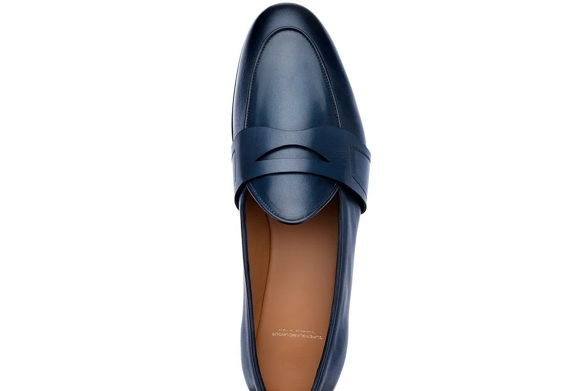 Scarpe - TANGERINE 9 TOLEDO NAVY BELGIAN LOAFERS