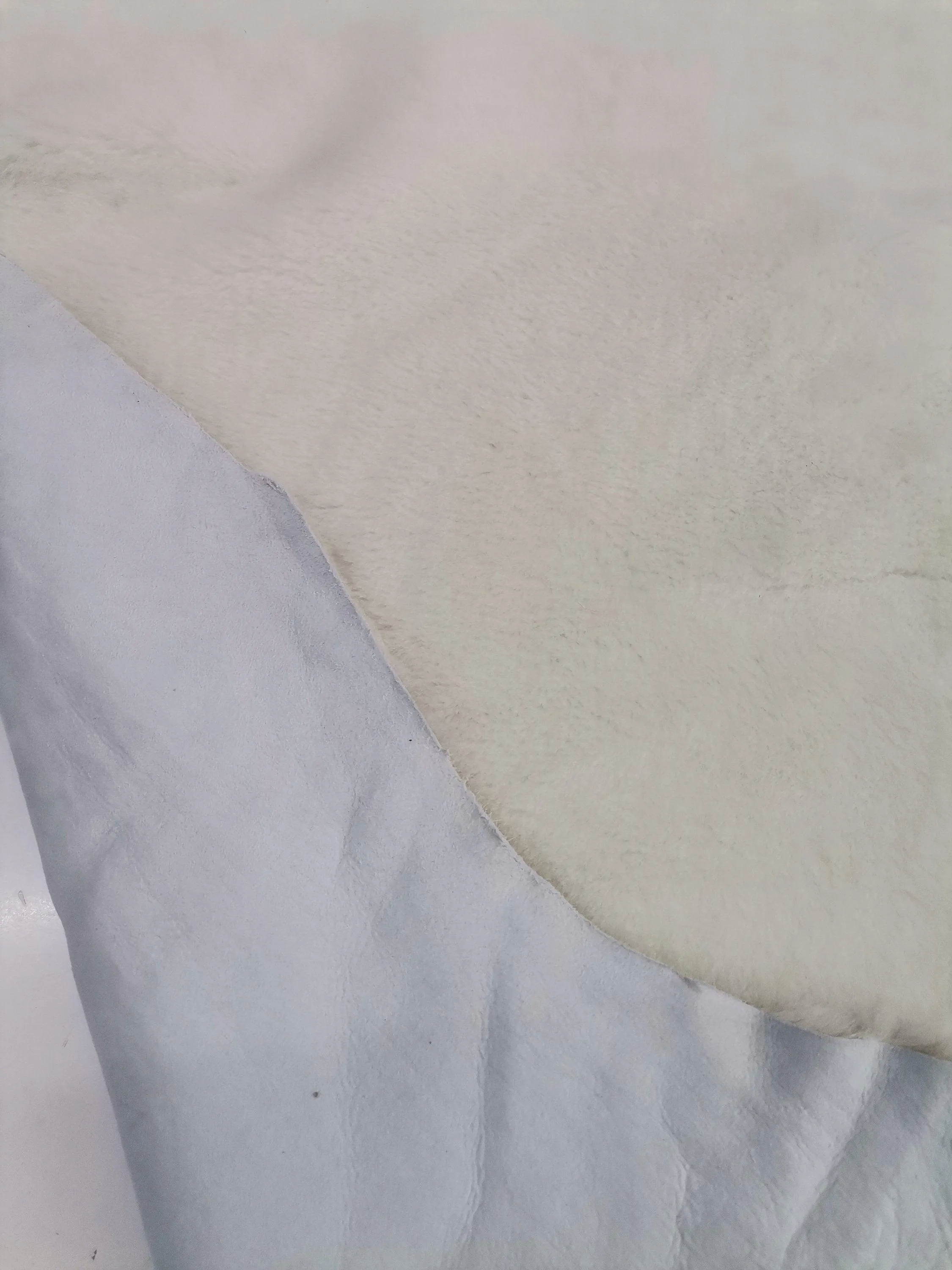 Sheep leather fur, genuine sheep leather sheets, Natural white wool hide