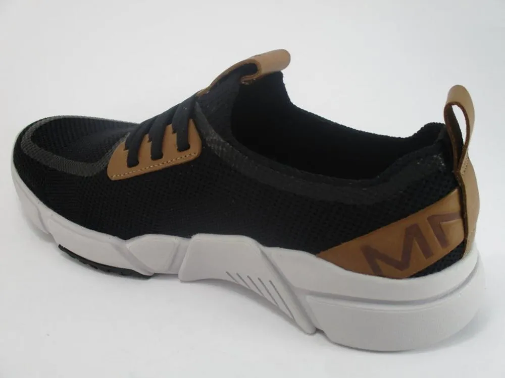 Skechers scarpa sneakers da uomo con laccio elastico  Block Peak 68643 BLK nero