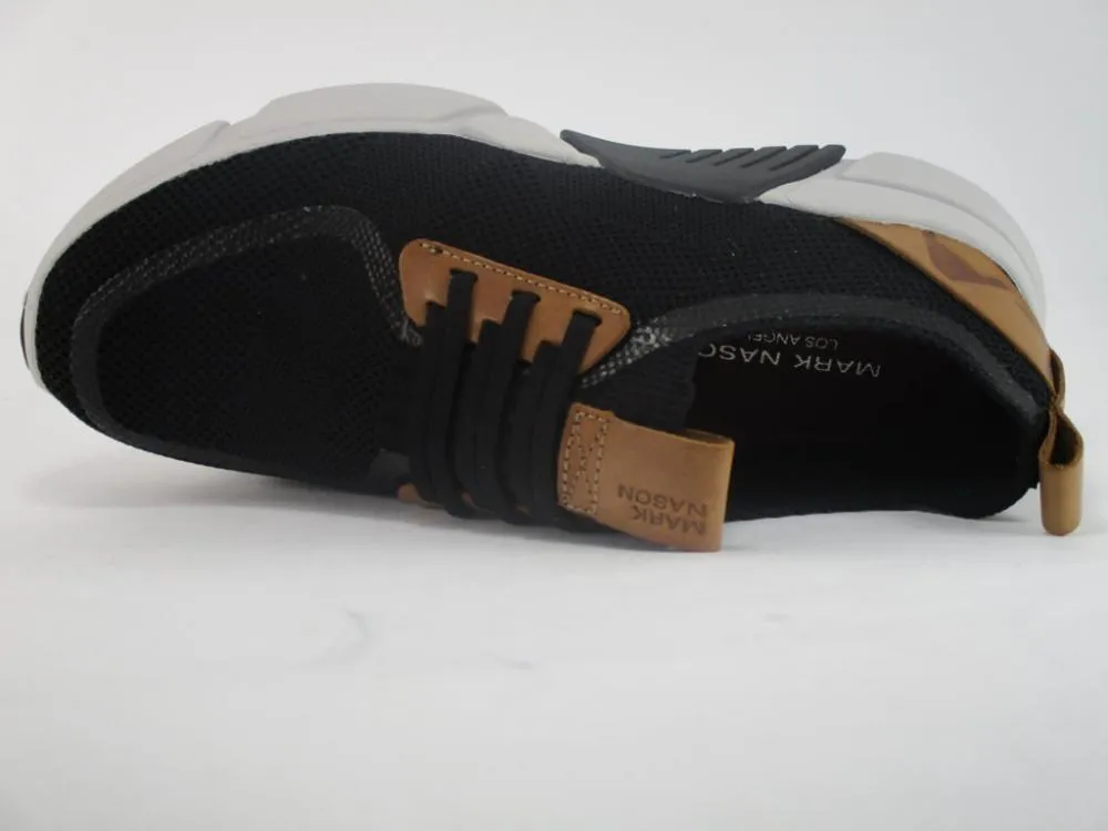 Skechers scarpa sneakers da uomo con laccio elastico  Block Peak 68643 BLK nero