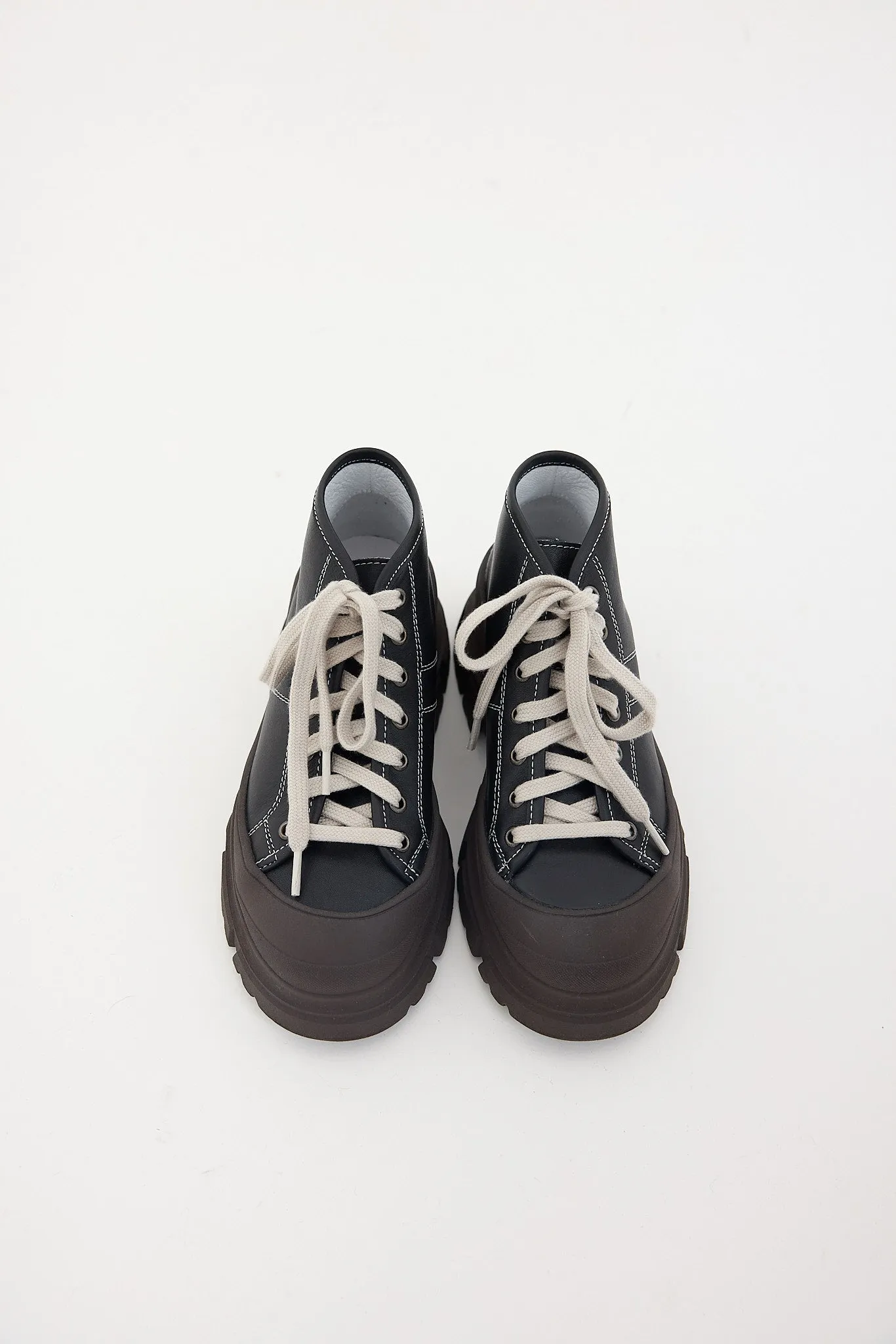 Sofie D'Hoore - Fairway Leather Sneakers Black