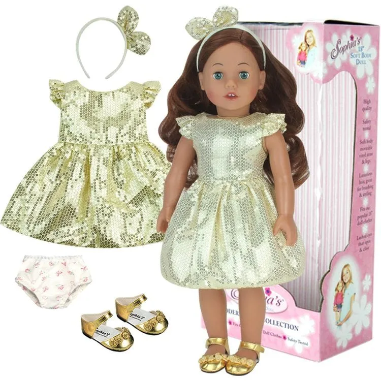 Sophia's Modern Girl Collection Posable 18'' Carly Doll