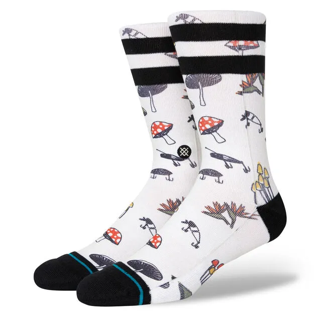 Stance Nice Catch Socks-Off White