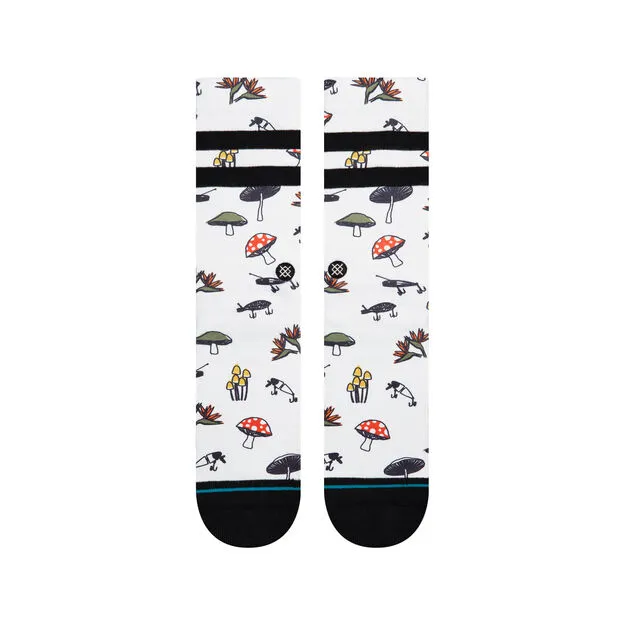 Stance Nice Catch Socks-Off White