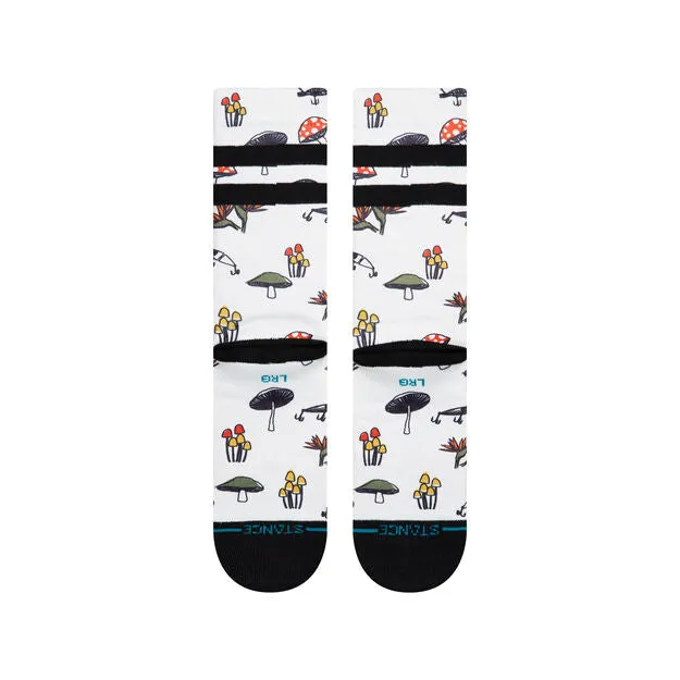 Stance Nice Catch Socks-Off White