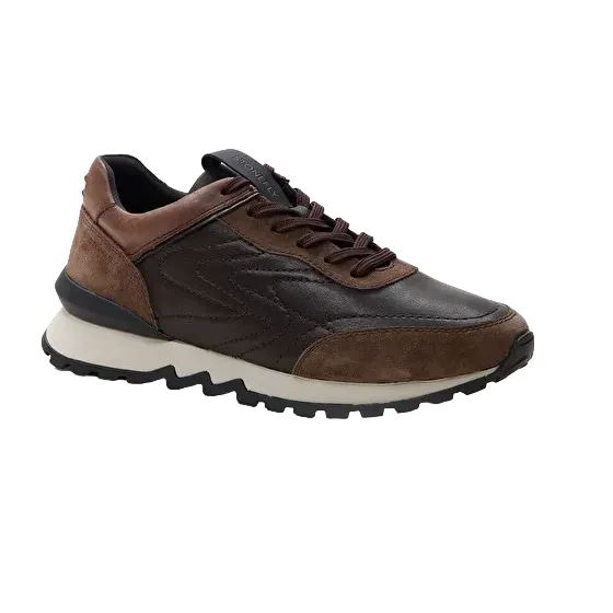 Stonefly scarpa sneakers casual da uomo Simply Man 218450 410 marrone