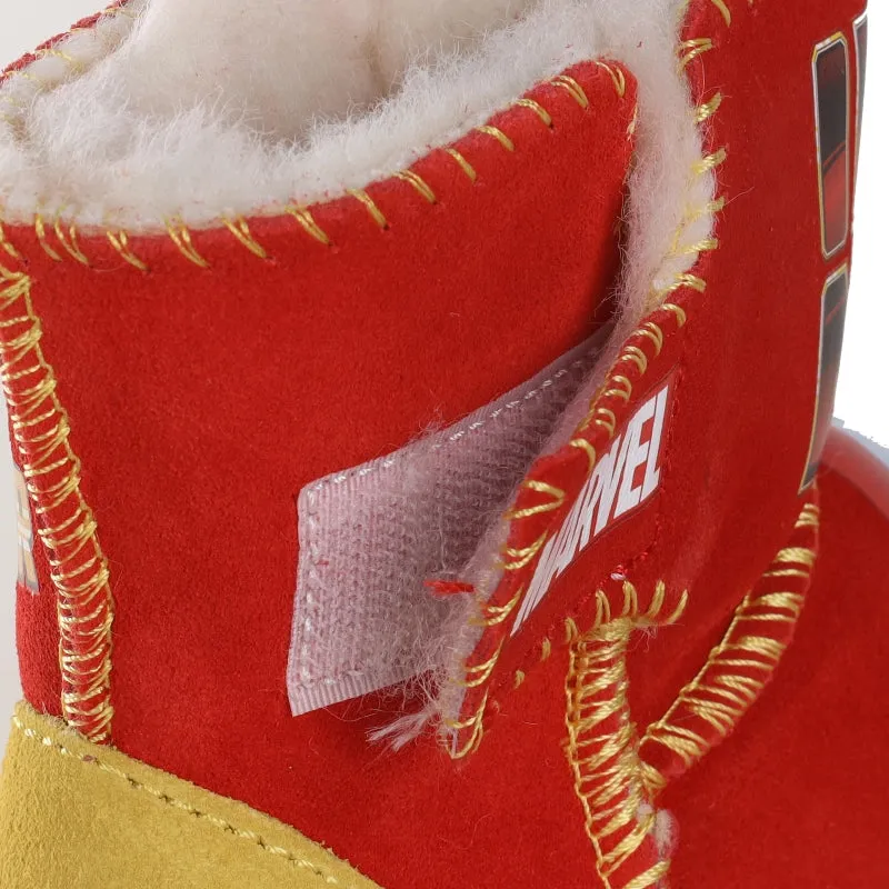 TEAM KICKS Kids Ugg Boots, Avengers Iron Man