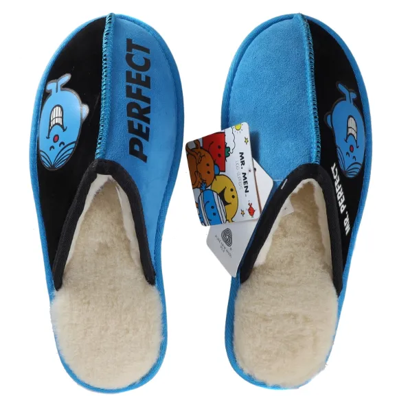 TEAM KICKS Unisex Scuff Slippers, Mr. Perfect