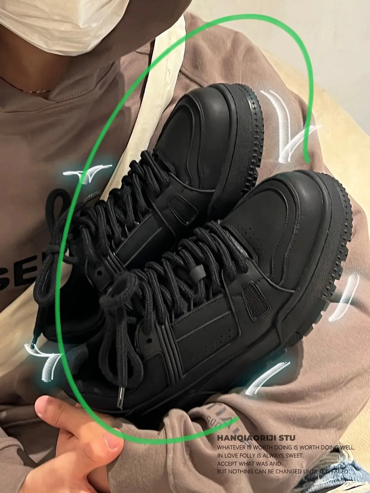 Thick Sole Heightened Shoes