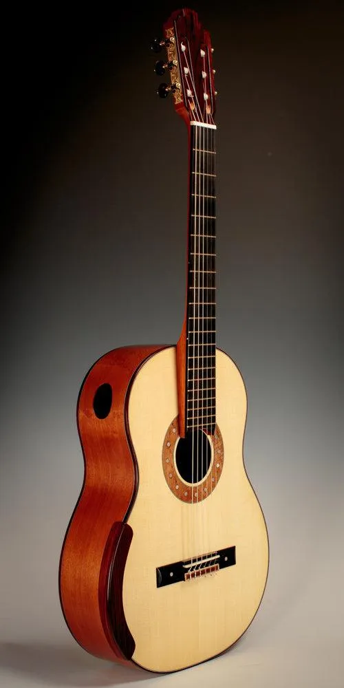 Tony Ennis Classical Guitar, The X-16: Cuban Mahogany and European Spruce