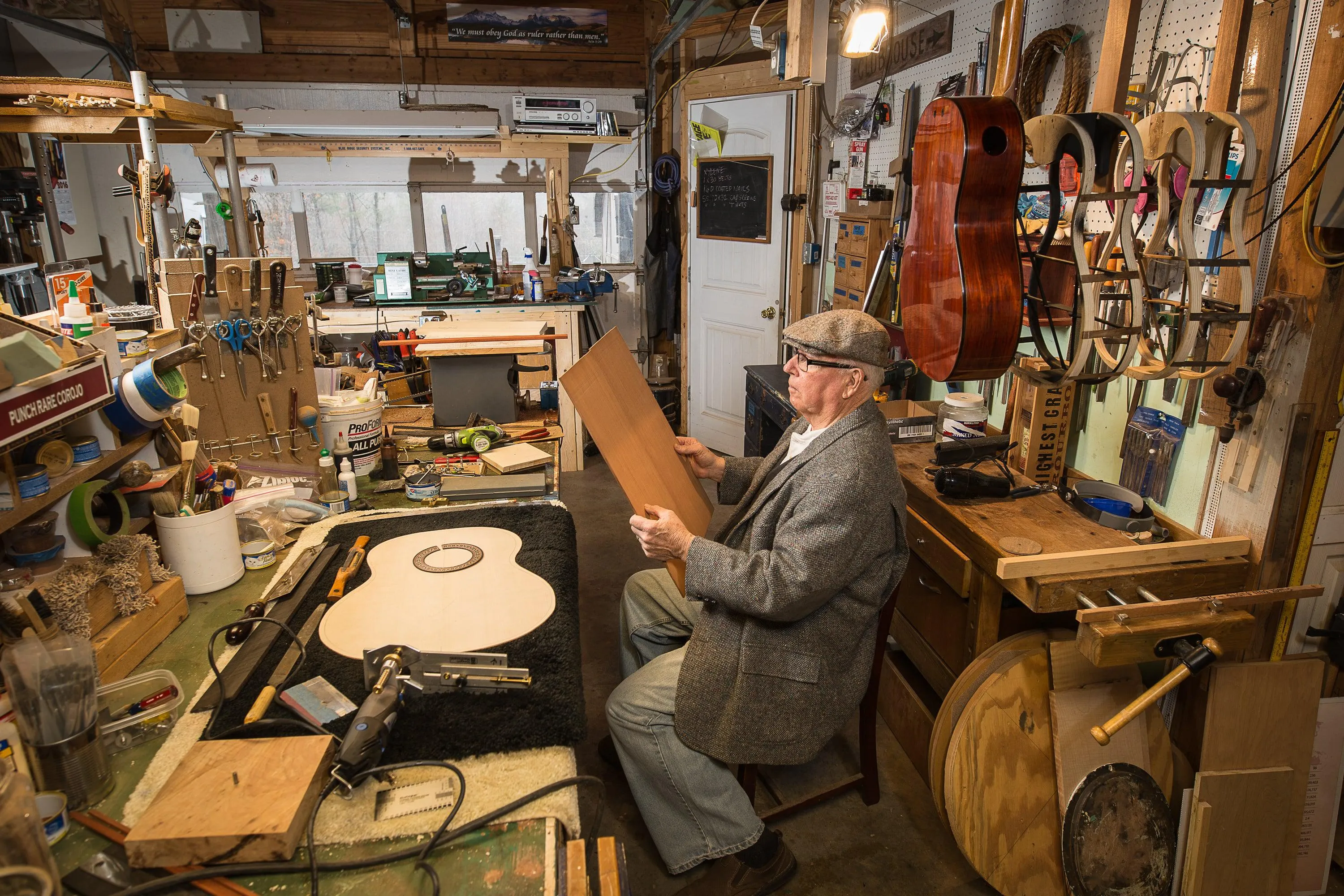 Tony Ennis Classical Guitar, The X-16: Cuban Mahogany and European Spruce